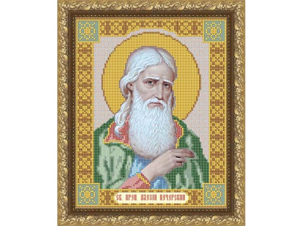 

Рисунок на ткани «Св .Пр. Алезий (Алексей)»