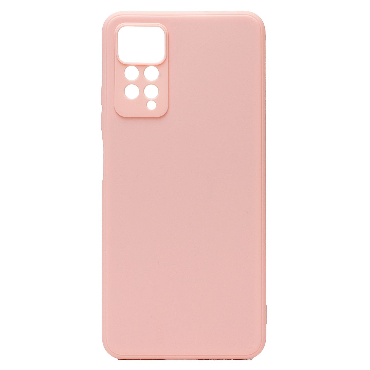 

Чехол для Xiaomi Redmi Note 11 Pro силиконовый Soft Touch 2 <светло-розовый>