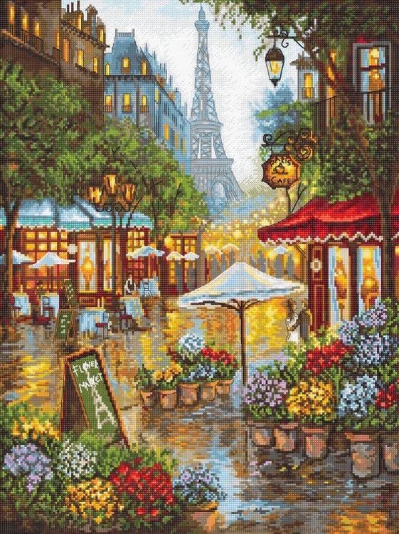 

Набор для вышивания «Spring flowers, Paris»