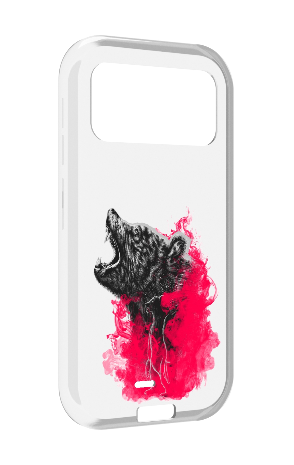 

Чехол MyPads медведь в дымке для Oukitel F150 H2022, Прозрачный, Tocco
