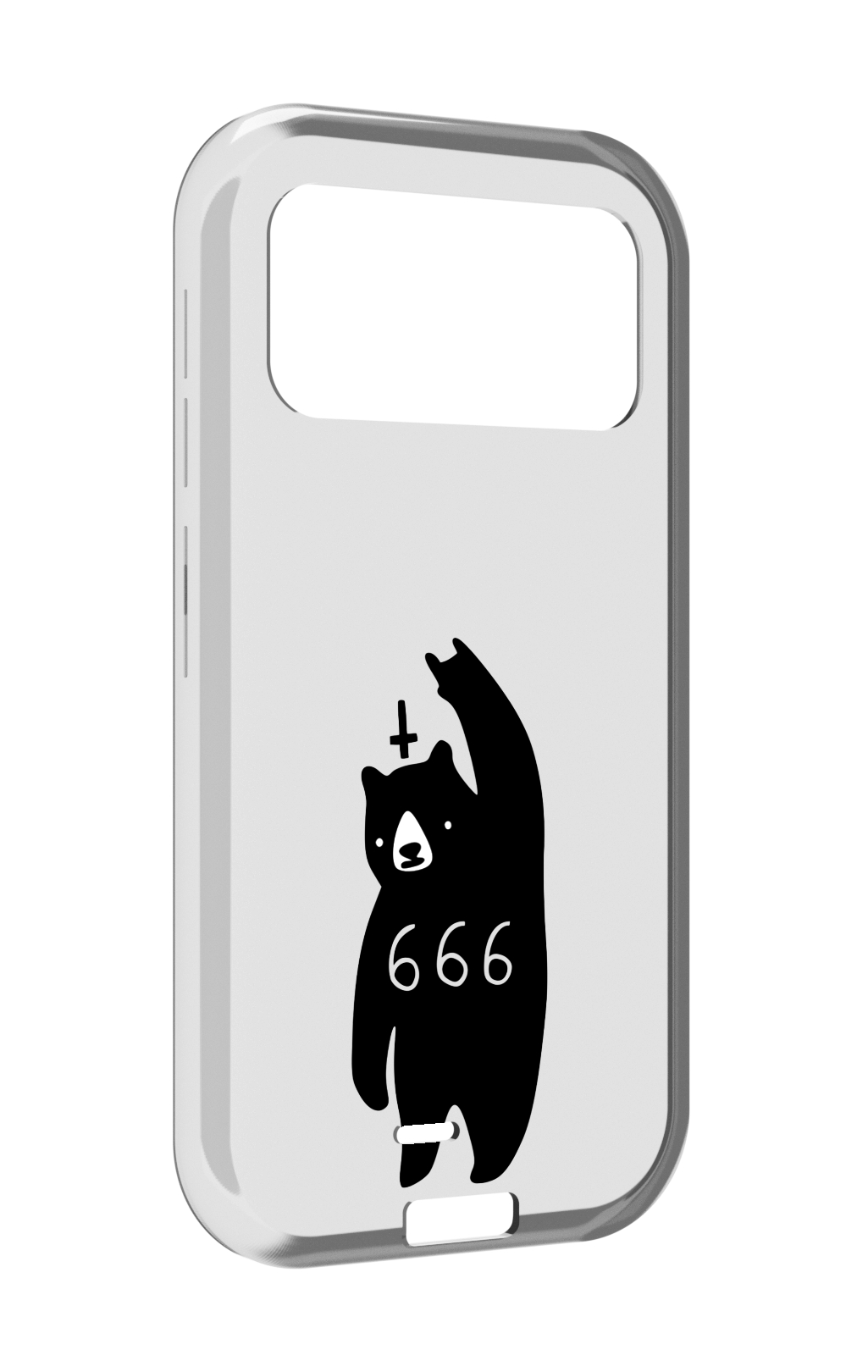 

Чехол MyPads медведь 666 для Oukitel F150 H2022, Прозрачный, Tocco