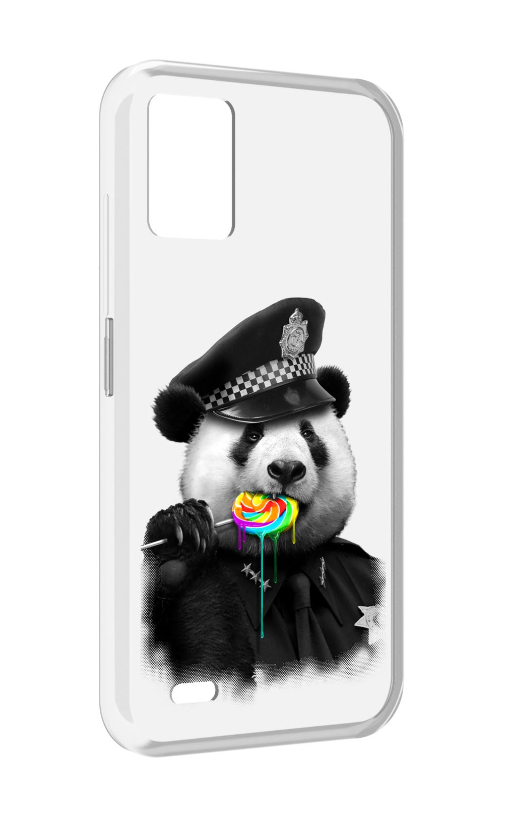 

Чехол MyPads Панда полиция для UMIDIGI Bison 1, Прозрачный, Tocco