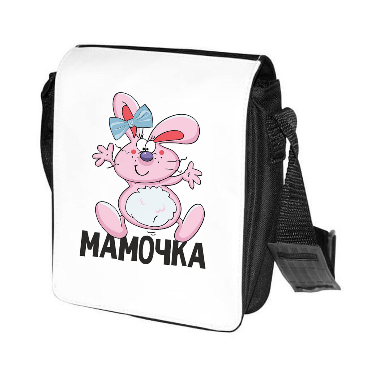 

Сумка женская CoolPodarok CN0114563 черно-белый, Черный;белый, CN0114563