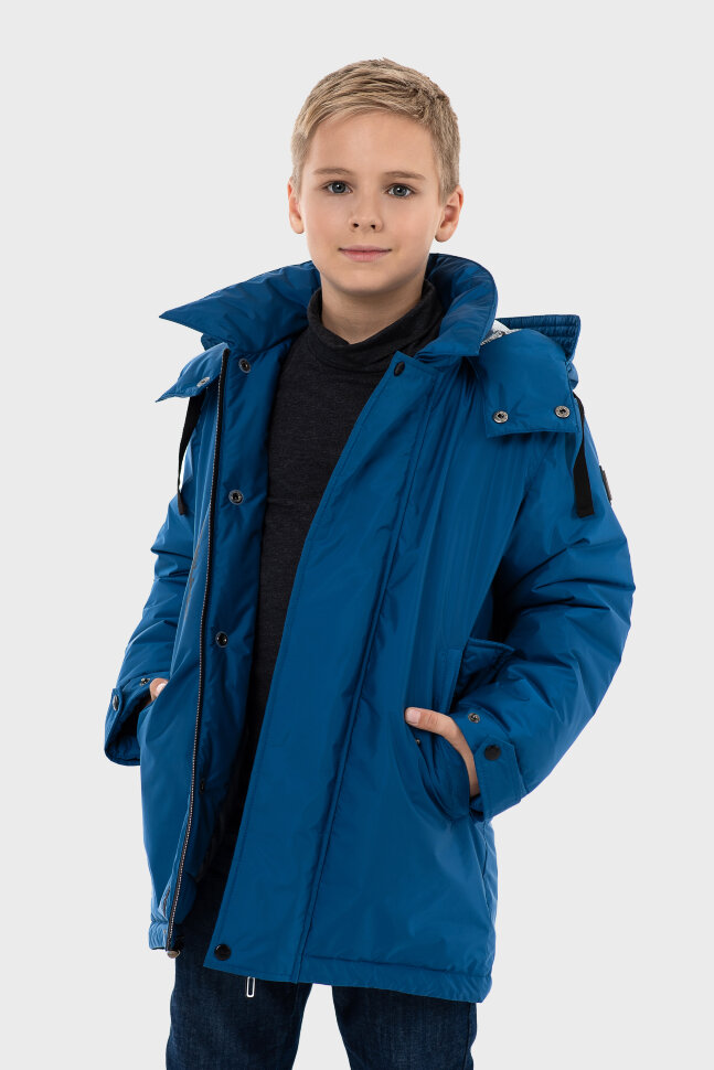 Купить Куртка детская Talvi 121202 синий р. 140-68,