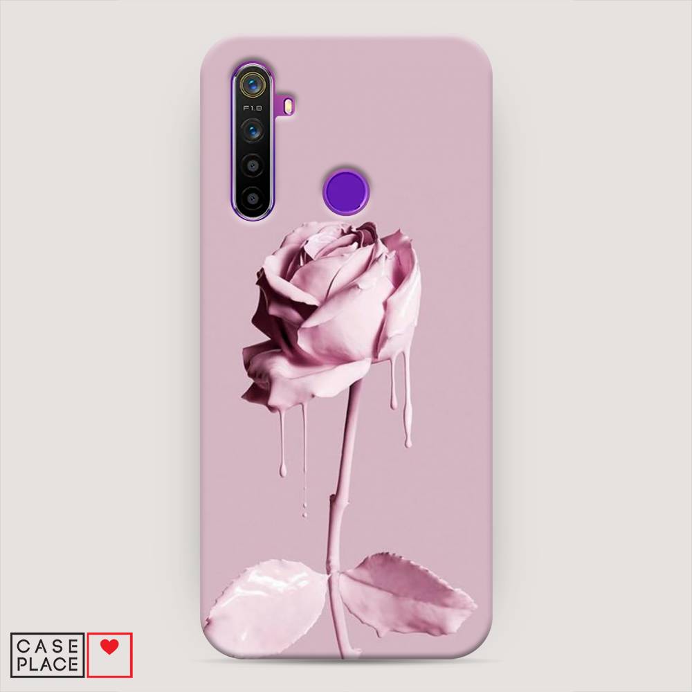 

Пластиковый чехол "Роза в краске" на Realme 5, 251520-6