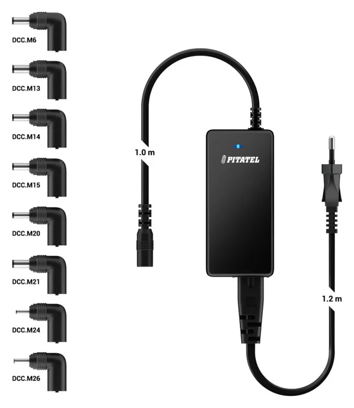 Блок питания для ноутбука Pitatel ADU-40.1A 40Вт для универсальный (AC00290114M)