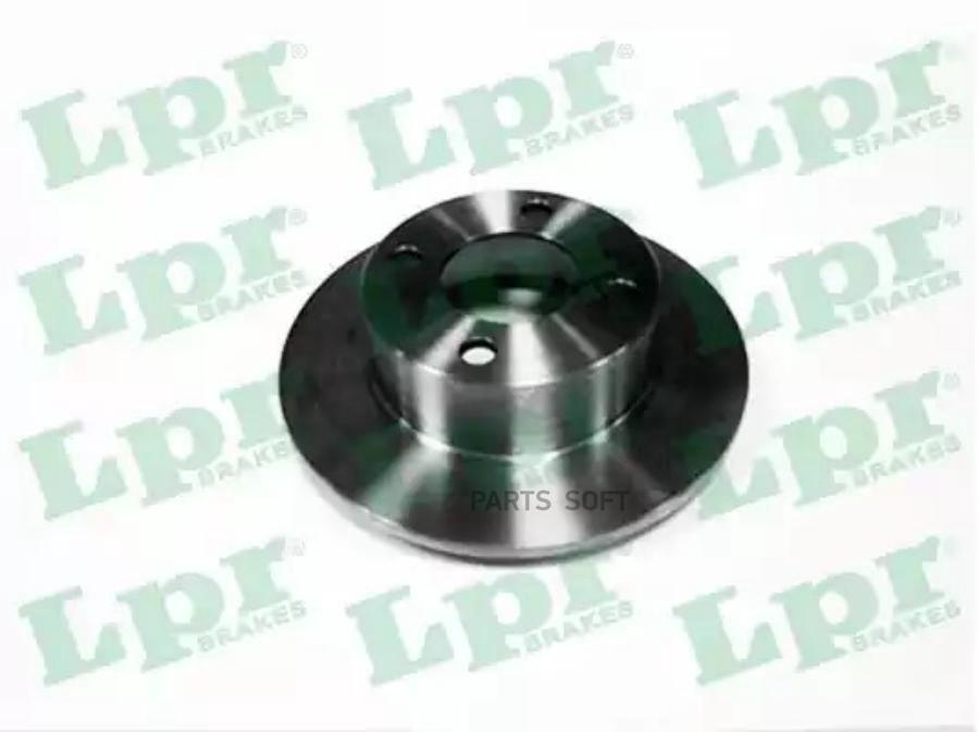 LPR Диск тормозной зад A80 A100 84-96 245x10mm (цена за 1 шт., к-кт 2 шт.)