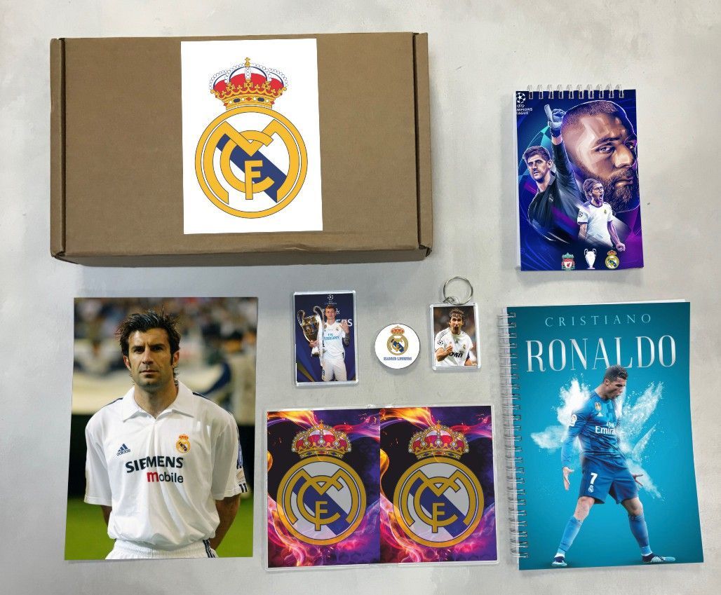 

Бокс с подарком Реал Мадрид Real Madrid 2, 7 предметов