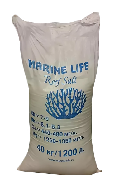 Соль морская Marine Life reef, 40 кг