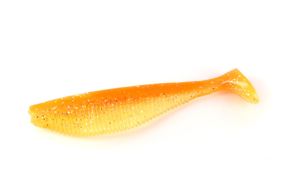 

Силиконовая приманка Tsuribito Supersoft Rake Shad 70 мм, S030, 7 шт., Золотистый;розовый
