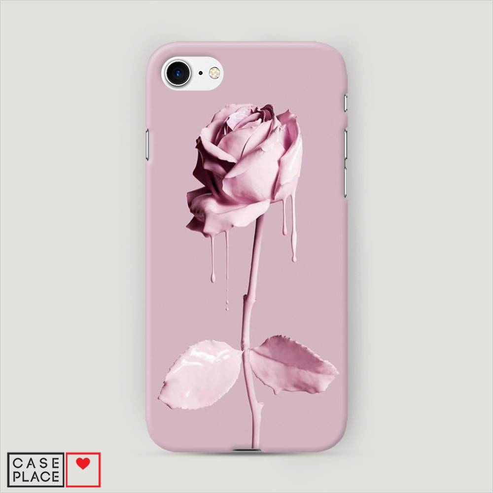 

Пластиковый чехол "Роза в краске" на Apple iPhone 7, 10620-6