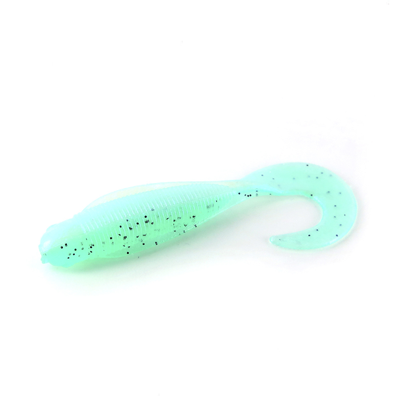 

Силиконовая приманка Tsuribito Supersoft Nami 90 мм, S009, 4 шт., Золотистый;розовый