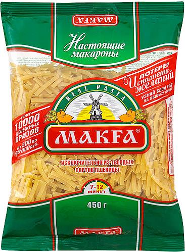 фото Макаронные изделия makfa лапша 450 г