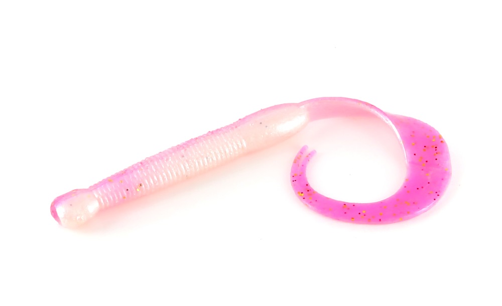 

Силиконовая приманка Tsuribito Supersoft Long Chuk 95 мм, S058, 8 шт., Золотистый;розовый