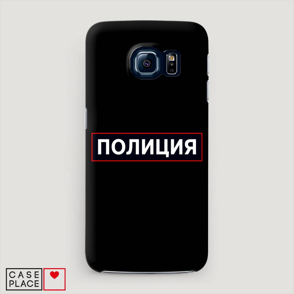

Чехол Awog "Police logo" для Samsung Galaxy S6 edge, 24420-4