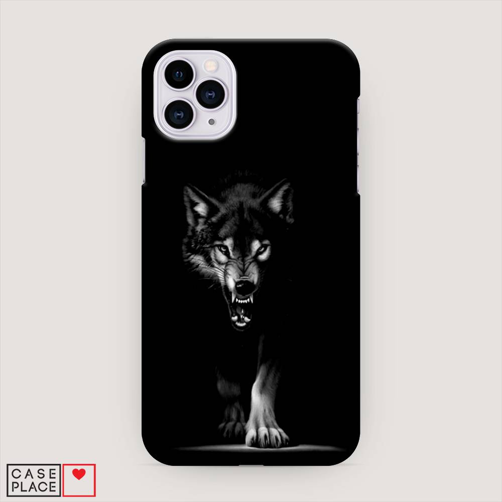 

Пластиковый чехол "Волк выходит из ночи" на Apple iPhone 11 Pro, 12320-1