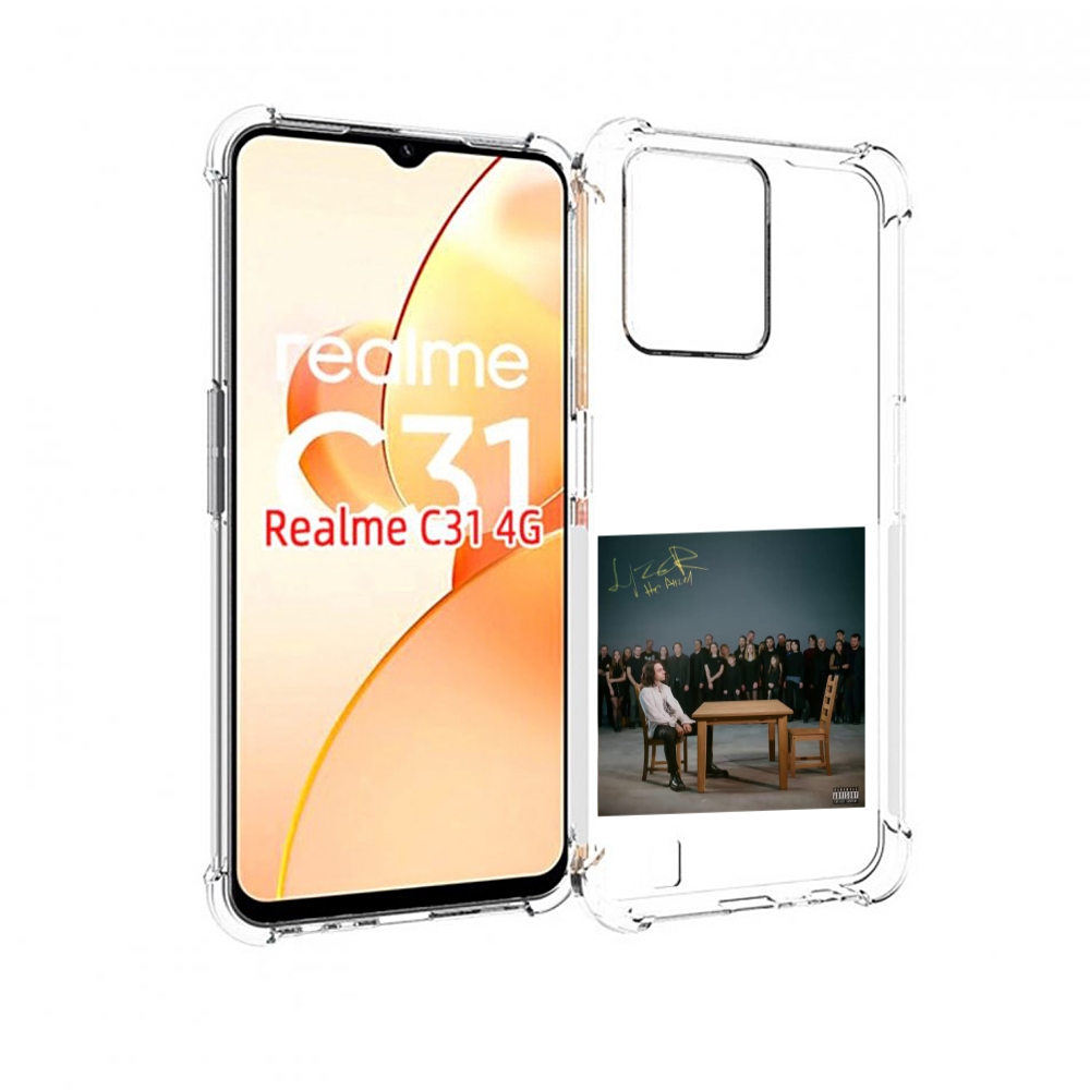 

Чехол MyPads Не Ангел LIZER для OPPO Realme C31, Прозрачный, Tocco