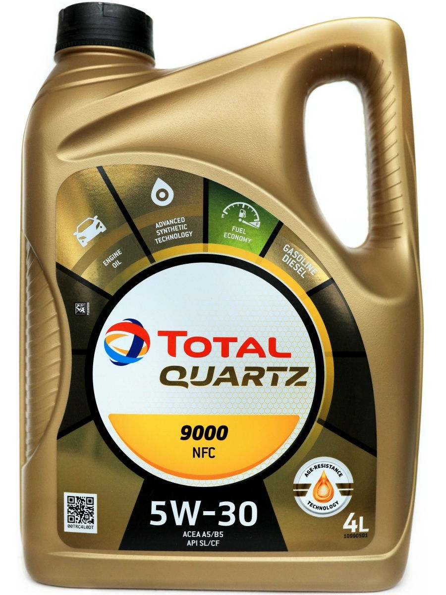 

Моторное масло TOTAL QUARTZ 9000 FUT NFC 5W30 3B 4л