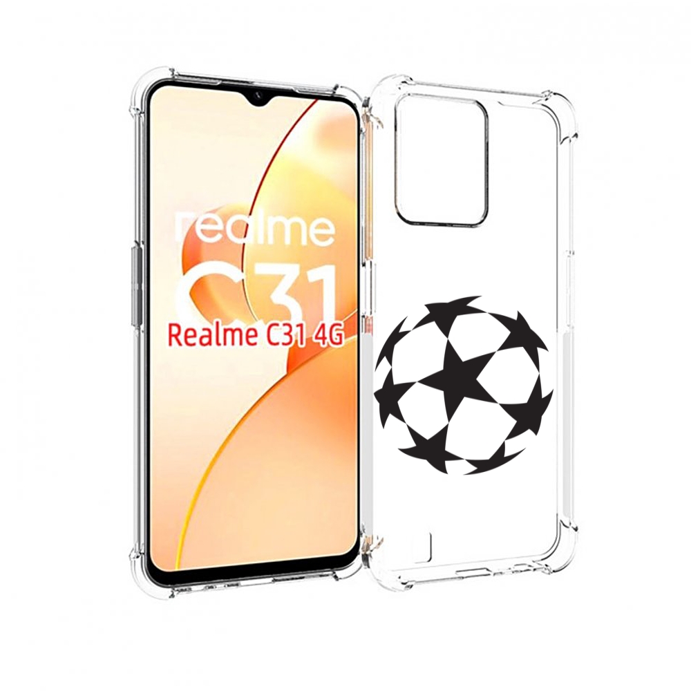 

Чехол MyPads Мячик для OPPO Realme C31, Прозрачный, Tocco