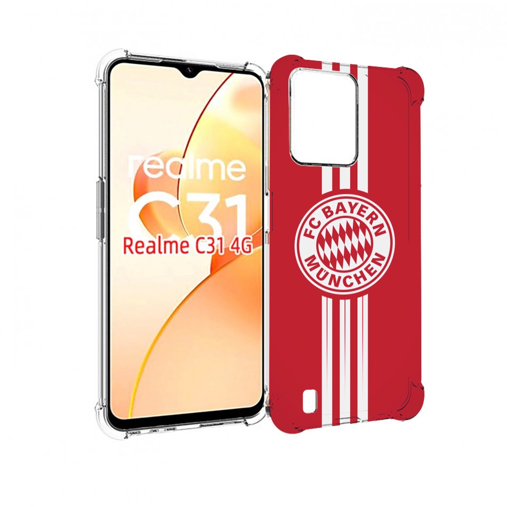 

Чехол MyPads Мюнхен для OPPO Realme C31, Прозрачный, Tocco