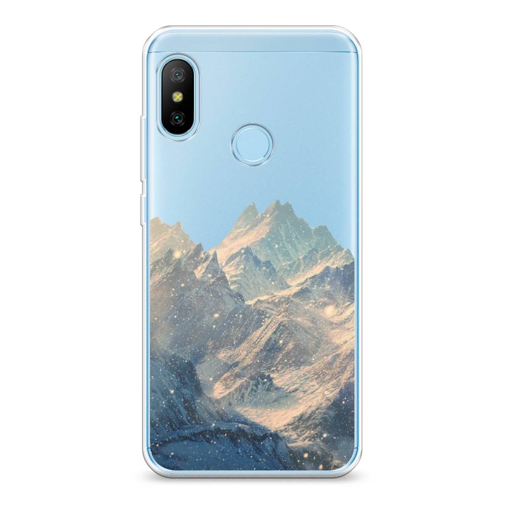 

Чехол Awog на Xiaomi A2 Lite/Redmi 6 Pro "Горы арт 2", Разноцветный, 34050-10
