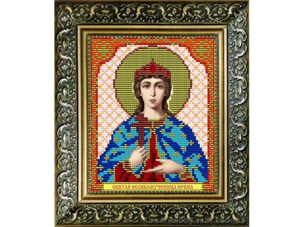 

Рисунок на ткани «Св. Великомученица Ирина»