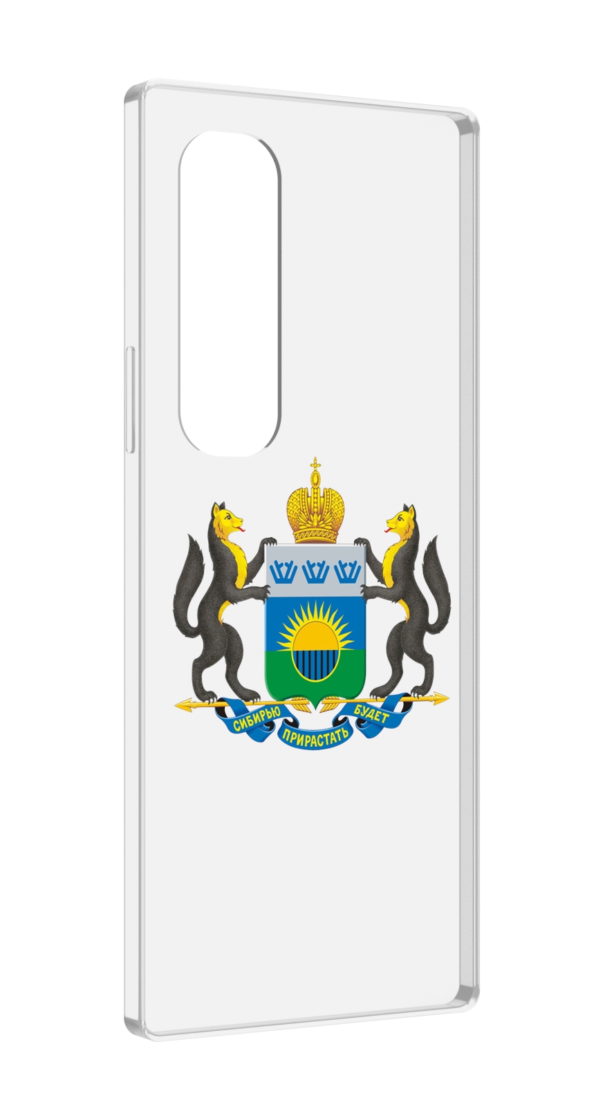 

Чехол MyPads герб-тюменская-область для Samsung Galaxy Z Fold 4 (SM-F936), Прозрачный, Tocco