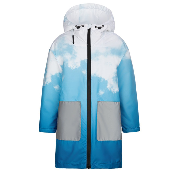 Куртка детская Oldos OCSS22JK2T102, голубой/белый, 98