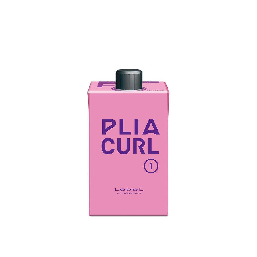 Лосьон Lebel для химической завивки волос средней жесткости шаг 1 Plia curl  f1