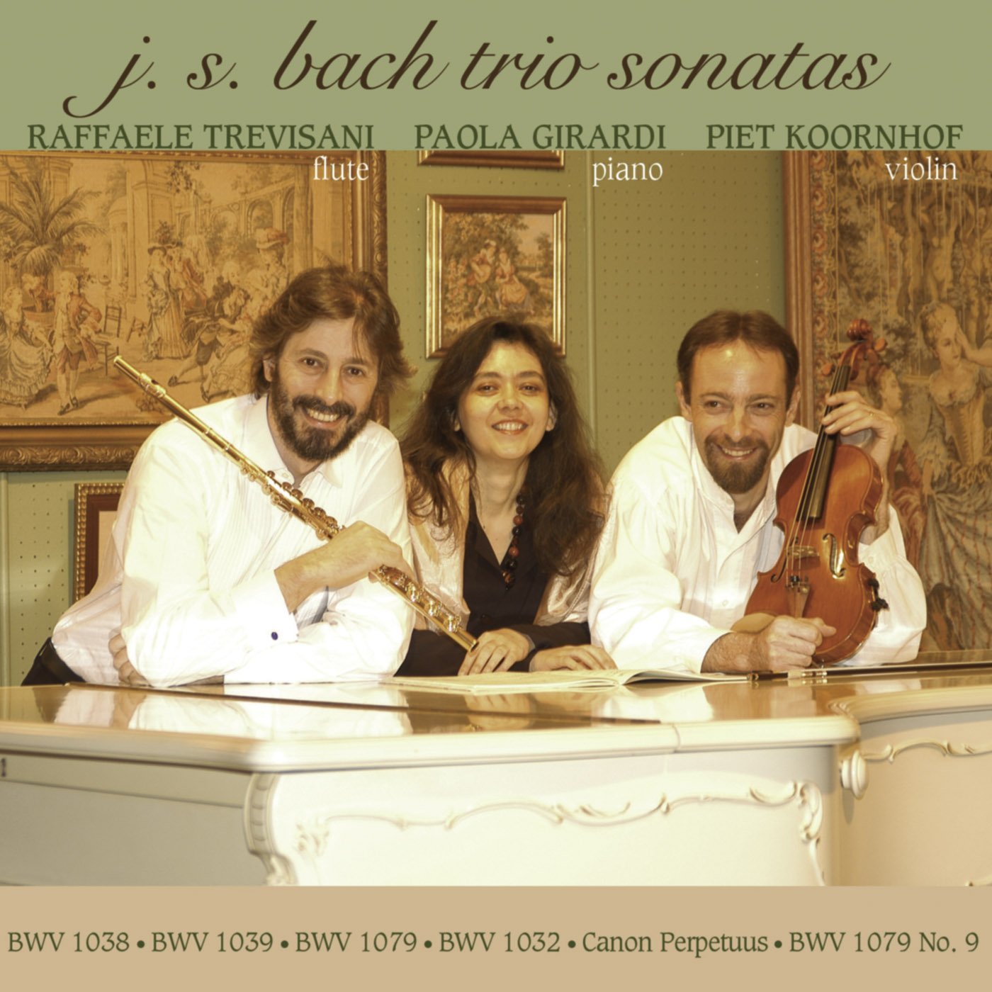 TREVISANI, RAFFAELE; KOORNHOF, PIET; GIRARDI, PAULA: Bach Trio Sonatas / Trevisani (cd) 100042395990