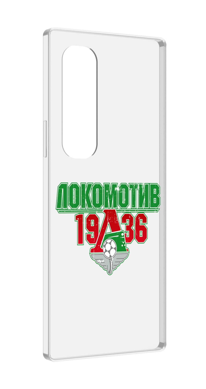 

Чехол MyPads ФК локомотив 1936 для Samsung Galaxy Z Fold 4 (SM-F936), Прозрачный, Tocco