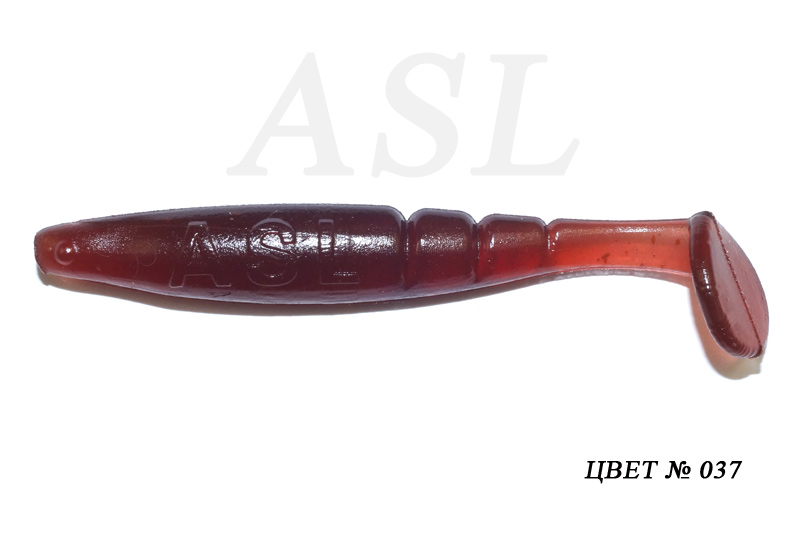

Силиконовая приманка ASL Самурай цв. 037 L-7,5см 6шт/уп, Самурай