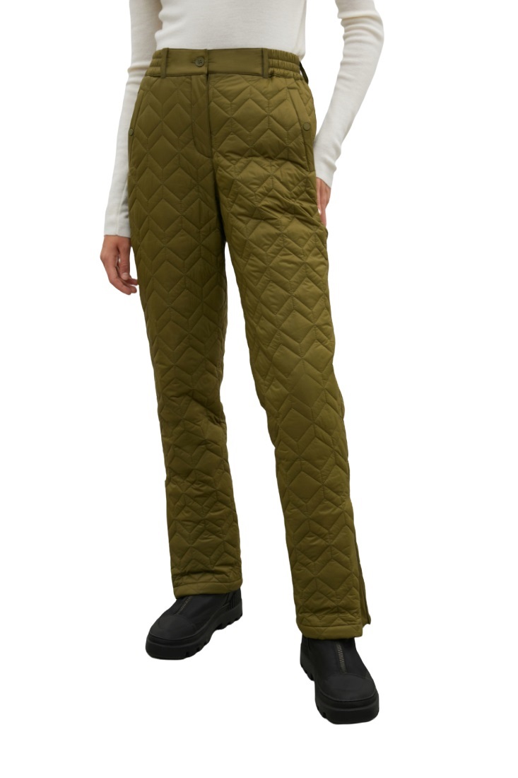 

Спортивные брюки женские Finn Flare FAC12036 зеленые XL, Зеленый, FAC12036