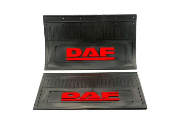 

Брызговики автомобильные задние SLK DAF красный 600х370, брызговики 600х370
