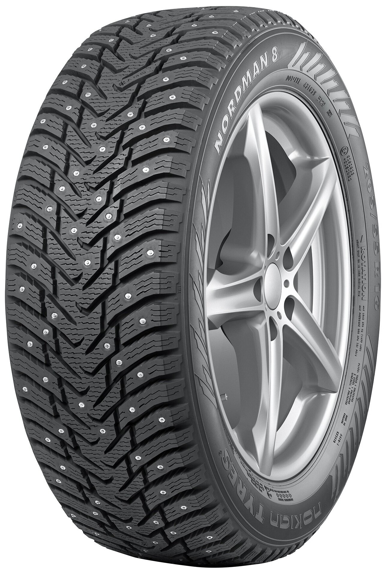 

NOKIAN TYRES Автошина R17 22545 Nokian Tyres Nordman 8 94T XL шип TS32580