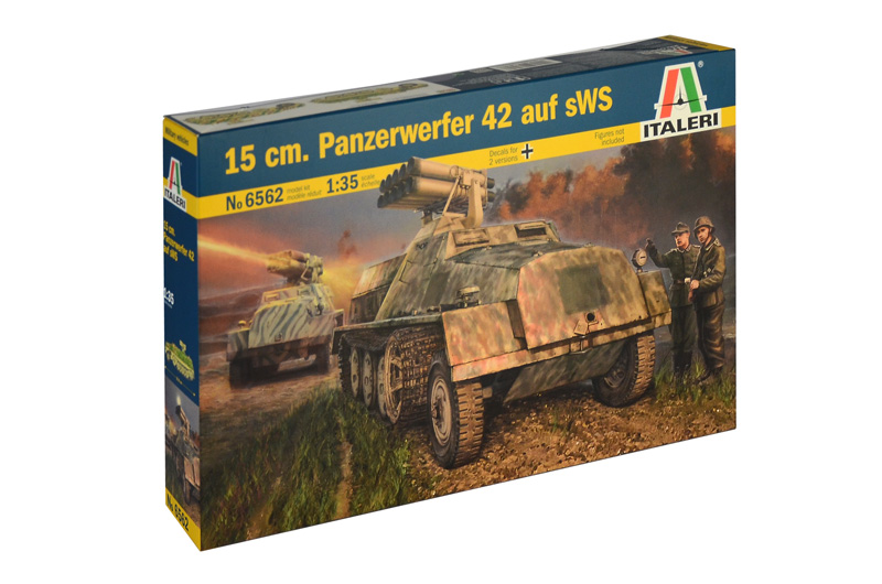 

Сборная модель Italeri 1/35 15 cm. Panzerwerfer 42 auf sWS 6562
