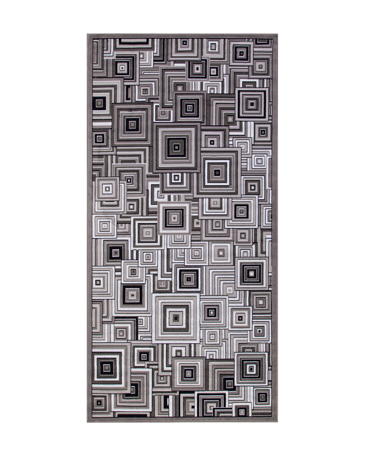 

Ковёр Merinos Silver 150x300 прямоугольный серый d239