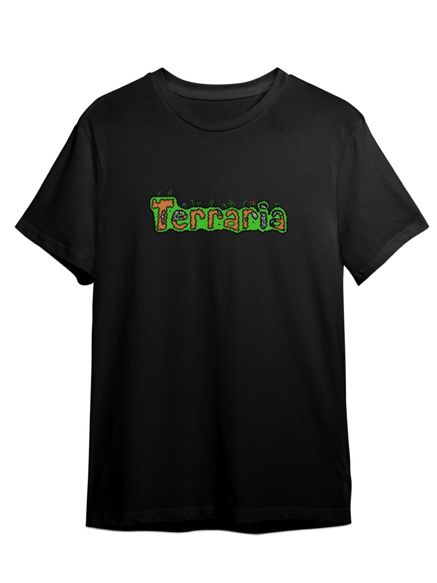 

Футболка унисекс СувенирShop Террария/Terraria 4 черная M, Черный, "Террария/Terraria" 4