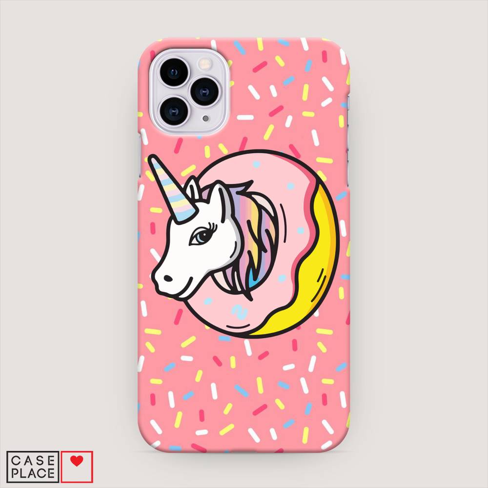 

Пластиковый чехол "Единорог в пончике" на Apple iPhone 11 Pro, 12320-1