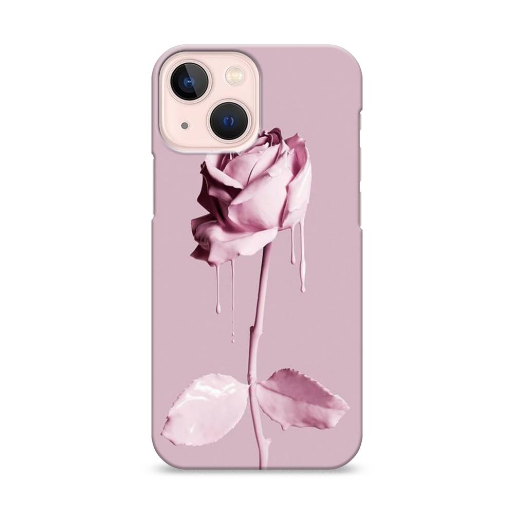 

Пластиковый чехол "Роза в краске" на Apple iPhone 13 mini, 14120-6