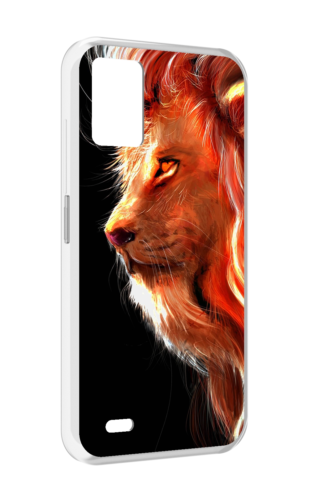 

Чехол MyPads Арт-рисунок-льва мужской для UMIDIGI Bison 1, Прозрачный, Tocco