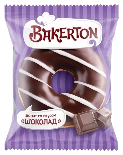 

Пончик Bakerton Шоколад 55 г