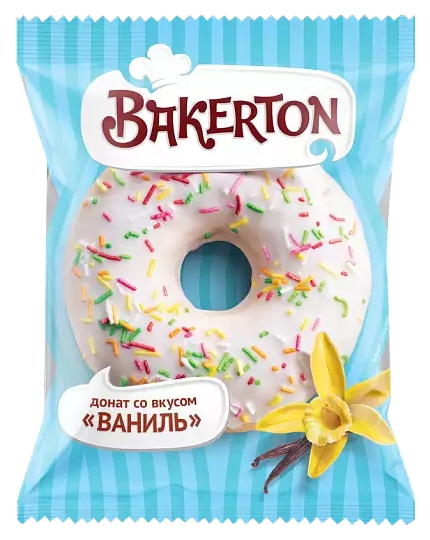 

Пончик Bakerton Ваниль 58 г