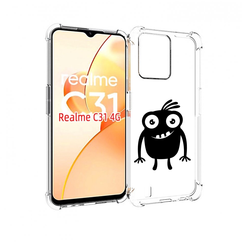 

Чехол MyPads Масяня для OPPO Realme C31, Прозрачный, Tocco