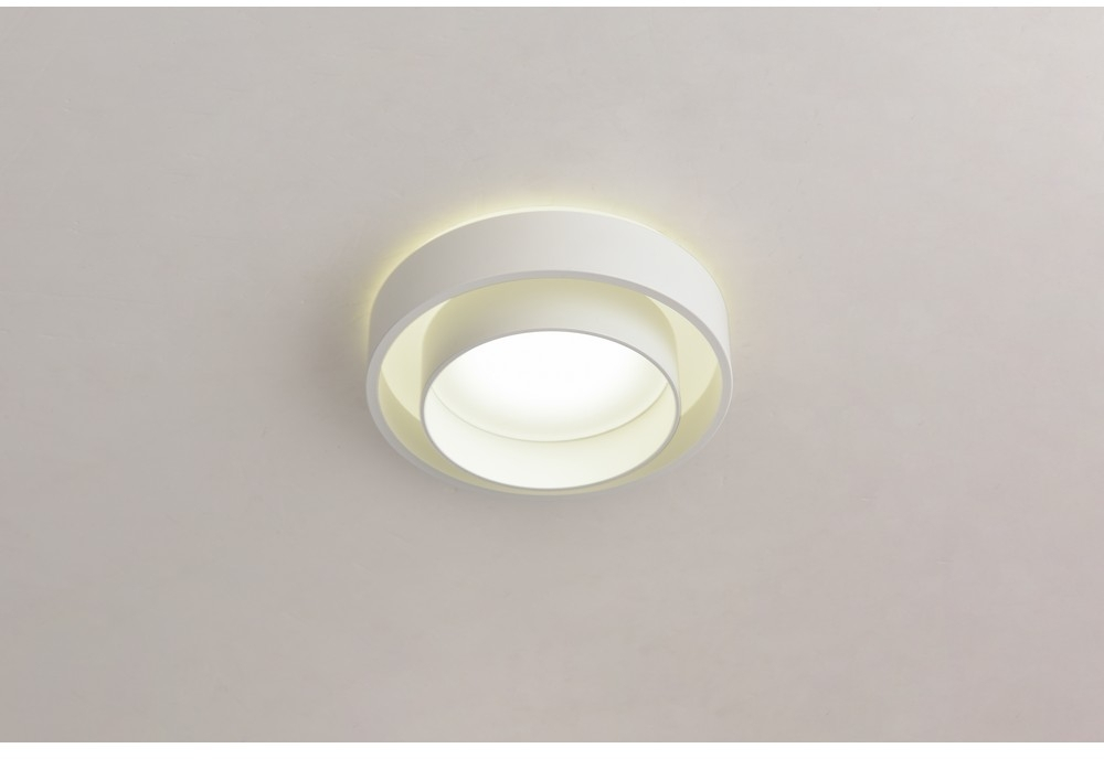 Точечный светильник встраиваемый светодиодный белый Omnilux Valletta OML-103209-15