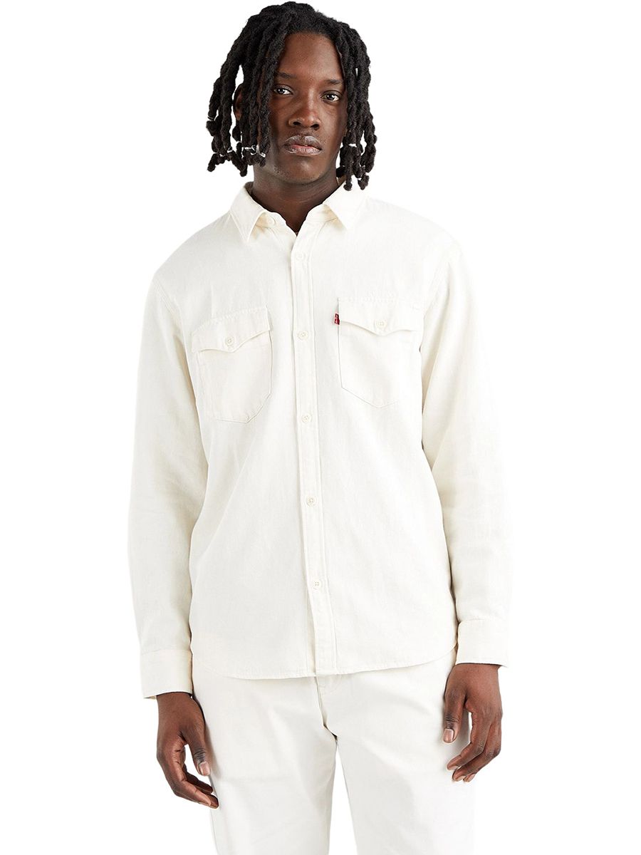 Рубашка мужская Levi's A1919-0001 бежевая M