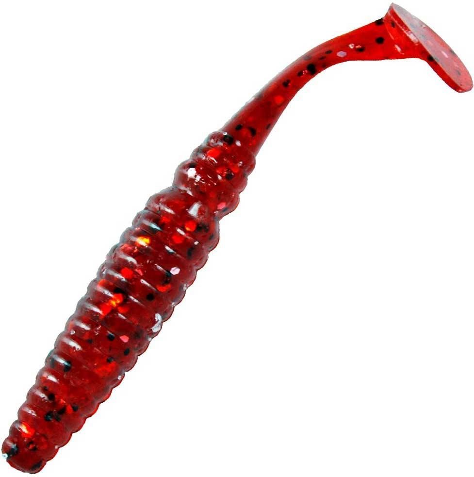 

Силиконовая приманка Trout Pro Hitomi 100 мм, 027, 8 шт., Красный