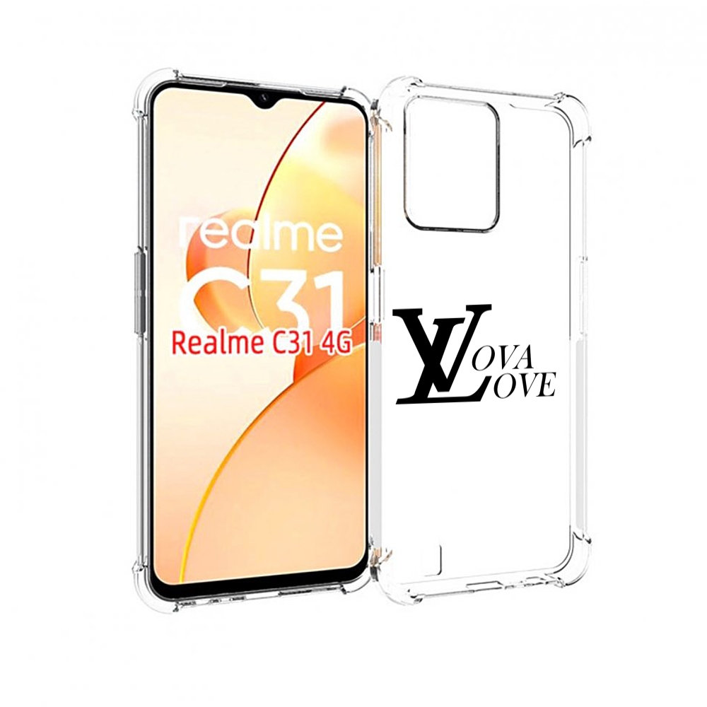 

Чехол MyPads Лова-лове для OPPO Realme C31, Прозрачный, Tocco