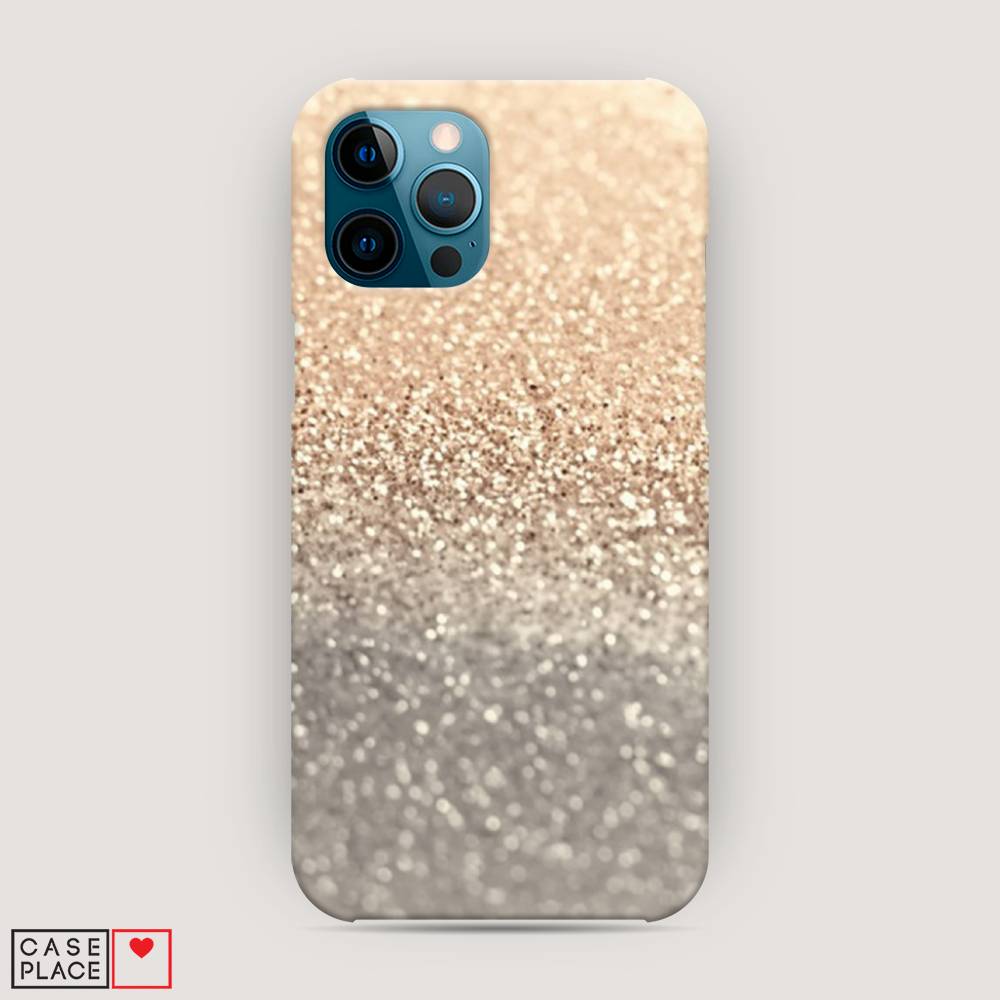 

Пластиковый чехол "Песок золотой рисунок" на Apple iPhone 12 Pro Max, 12720-2