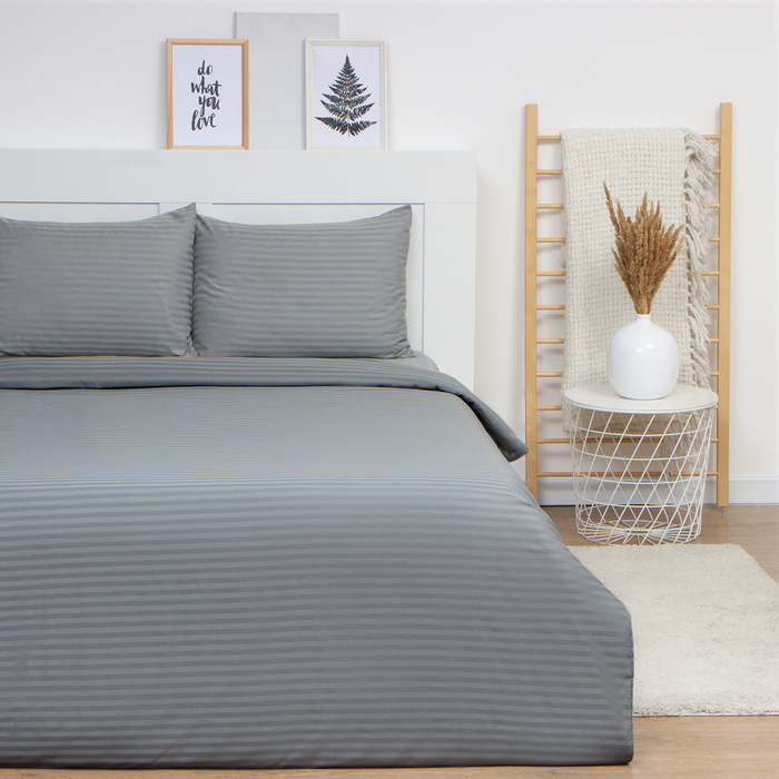 

Комплект постельного белья LoveLife Gray line 10253908, line